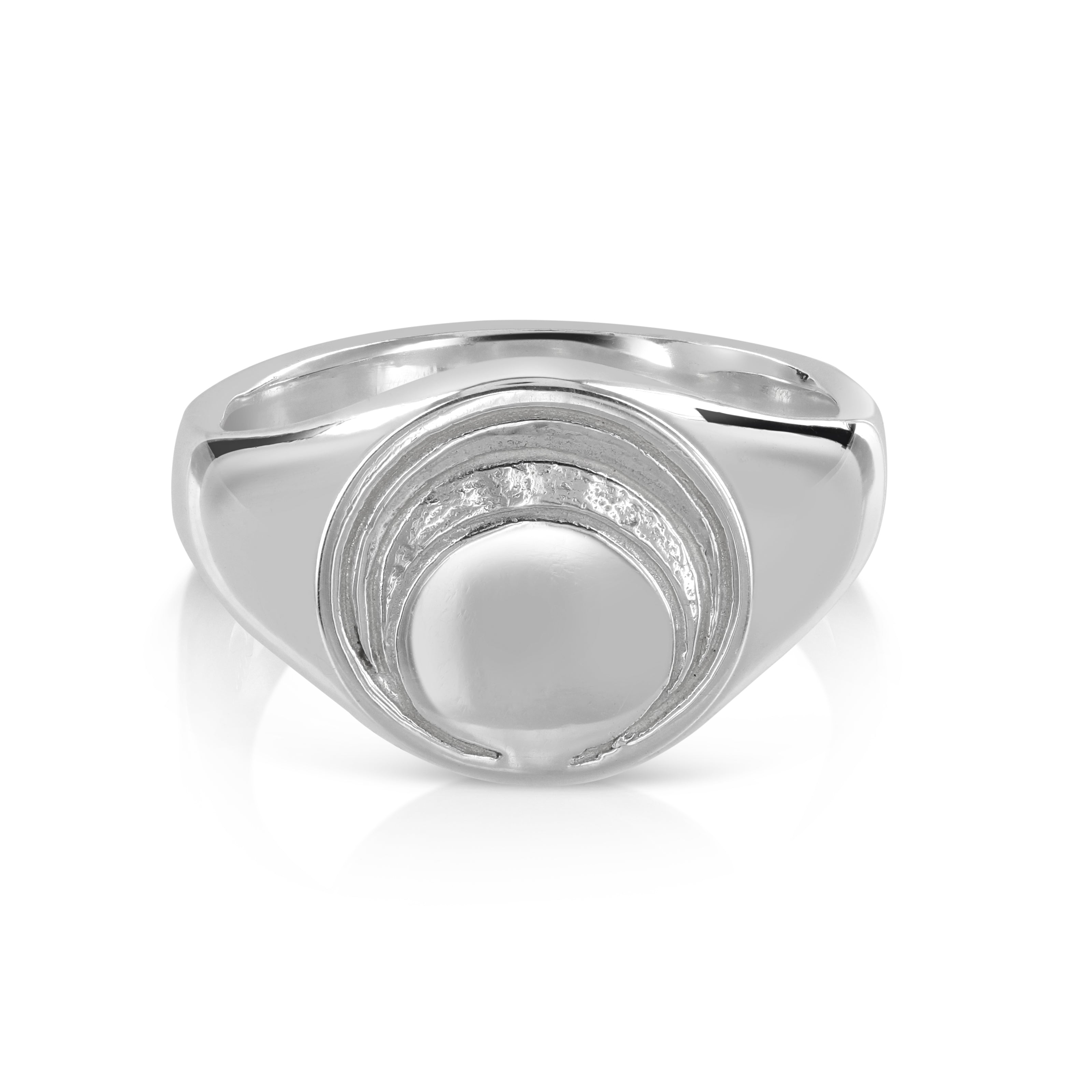 Love Shack Signet Ring - Silver - Luna & Rose Jewellery