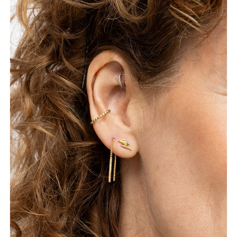 Bowie Mini Flash Stud Earrings