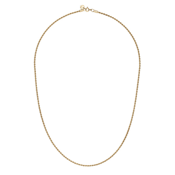 Fine Rope Chain Necklace