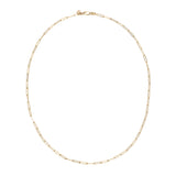 Paper Clip Chain Necklace 9ct Solid Gold