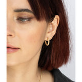 Yacht Rope Chunky Hoop Earring- Small