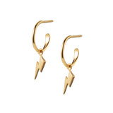 Bowie Mini Flash Hoop Earrings