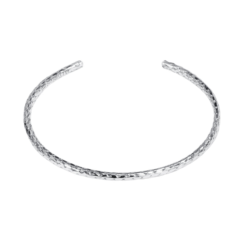 Hammered Rope Bangle