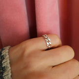 London Chain Ring Silver