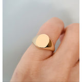 Oval Signet Ring