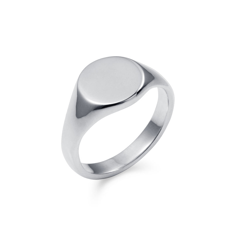 Round Signet Ring