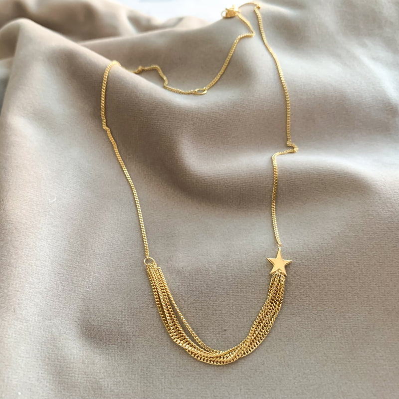 Shooting Star Necklace